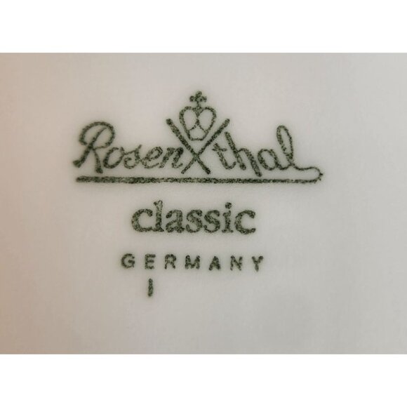 Rosenthal Classic Blue & Gold Porcelain Dinner Plate 11" Germany Elegant Gilded - Picture 2 of 7